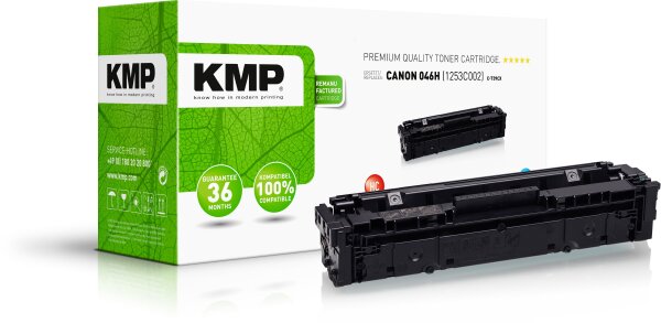 KMP C-T39CX cyan Tonerkartusche ersetzt Canon i-Sensys 046H/1253C002