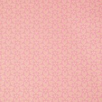 Clairefontaine 223828C Rolle Geschenkpapier Tiny rolls Kraft mit Blumenmotiven (5 m x 0,35m, innovative Breite, einfach zum Transportieren, 70g, Blauer Engel) 1 Rolle, rosa