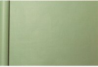 Clairefontaine 223824C Rolle Geschenkpapier Tiny rolls Kraft mit Schuppermuster (5 m x 0,35m, innovative Breite, einfach zum Transportieren, 70g, Blauer Engel) 1 Rolle, grün