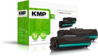 KMP Doublepack H-T14D schwarz Tonerkartusche ersetzt HP...