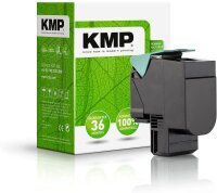 KMP L-T110B schwarz Tonerkartusche ersetzt Lexmark...