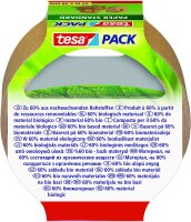 GP: 0,12 EUR/m tesa PACK Standard-Umweltschonendes Paketband aus Papier, 56% biobasiertes Material, Paper, braun, 25m x 38mm