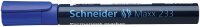 Schneider Schreibgeräte Permanentmarker Maxx 233, nachfüllbar, 1+5 mm, blau