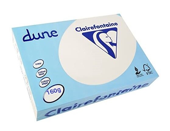 Clairefontaine DUNE 3286C Kopierpapier 160g/m² DIN-A4 - 250 Blatt naturweiß / sand