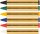 Eberhard Faber 579106 - Schminkstifte-Set mit 6 Farben, wasserlöslich, schnell trocknend, zum Bemalen von Gesichtern