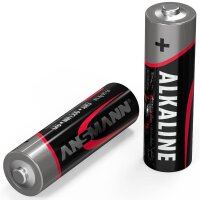 ANSMANN Red Alkaline Batterie Mignon AA LR6 Longlife...