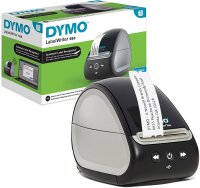 DYMO LabelWriter 550-Etikettendrucker | Etikettendrucker mit Thermodirektdruck | automatische Etikettenerkennung | druckt Adressetiketten, Versandetiketten, Barcodeetiketten und mehr | EU-Stecker