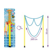 TUBAN Seifenblasenstab für Große Seifenblasen Zauberstablänge – ca. 50 cm, Seillänge – ca. 200cm