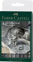 Faber-Castell 167171 - Tuschestift Pitt Artist Pen, Black...