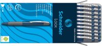 Schneider Loox Druck-Kugelschreiber mit blauem Schaft und...