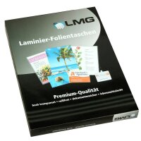 LMG LMGA4-125 Laminierfolien A4, 216 x 303 mm, 2 x 125 mic, 100 Stück