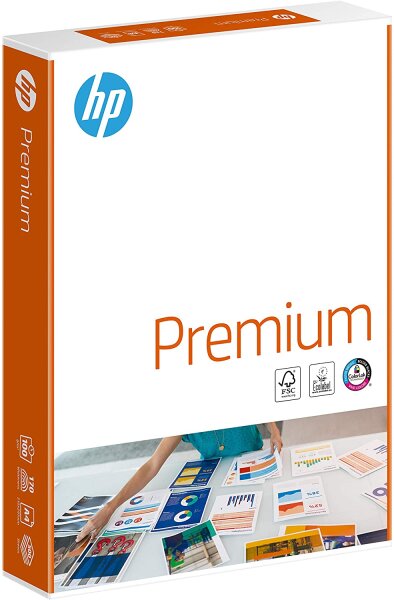 HP Premium CHP854 Papier FSC, 100g/m2, A4, Paket zu 500 Bogen/Blatt weiß