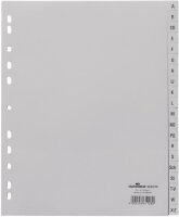 Durable Ordnerregister DIN A4, A-Z, grau, 6520-10