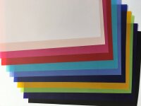 100 Blatt Cromatico farbiges transparentes Papier 100g/m² A3 Transparentpapier farbig elfenbein