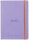 Rhodia 117749C Notizheft Goalbook (DIN A5, 14,8 x 21 cm, Dot, praktisch und trendige, mit weichem Deckel, 90g, elfenbeinfarbigem Papier, 120 Blatt, Gummizug, Lesezeichen) 1 Stück, Iris