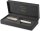 PARKER Sonnet Premium Füllfederhalter, Silver Mistral (Silver Sterling), Goldzierteile, Mittlere 18K Goldfeder - Geschenkbox