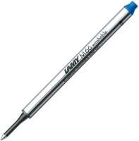 LAMY M 66 Mine 821 – Tintenroller-Mine aus Metall in der Farbe Blau für LAMY Tintenroller ohne Kappe – Strichbreite M