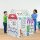 BANKERS BOX Spielhaus zum Ausmalen, aus Stabiler Wellpappe, Motiv: Candyshop, interaktives Spielen und Basteln, 100% recycelbar, 1 Stück