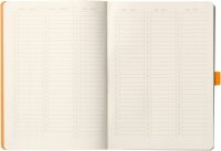 Rhodia 117811C - Notizbuch Goalbook DIN A5 mit Softcover 120 Blatt weiß, dot/punktkariert, 90 g, Gold, 1 Stück