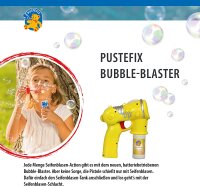 PUSTEFIX Bubble-Blaster I 60 ml Seifenblasenwasser I...