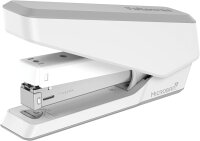 Fellowes Hefter LX850 Easy-Press Full Strip mit Microban Technologie - 25 Blatt Kapazität - für 24/6 mm und 26/6 mm Hefklammern - Weißz - 1 Stück