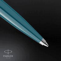 Parker 51 Kugelschreiber | Petrolblauer Schaft mit...
