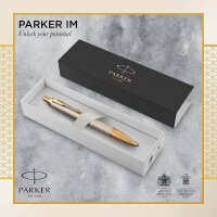 Parker IM Kugelschreiber | Premium Warm Silver | Mittlere...