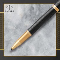 Parker IM Tintenroller | Premium Black | feine Spitze | Schwarz | Geschenkbox