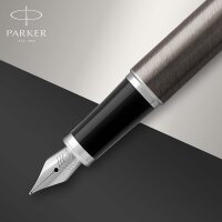 Parker IM Füller | Dark Espresso | Füllfederhalter Feine Spitze | Geschenkbox