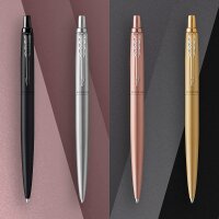 Parker Jotter XL Kugelschreiber | Monochrome Mattgold | mittlere Stiftspitze | blaue Tinte | Geschenkbox