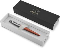 Parker Jotter Kugelschreiber | Chelsea Orange | Mittlere Spitze | Blau | Geschenkbox