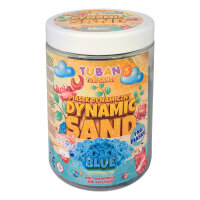 Tuban Dynamischer Sand / Dynamic Sand / Indoor Spielsand / Magic Sand 1KG Blau