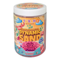 Tuban Dynamischer Sand / Dynamic Sand / Indoor Spielsand / Magic Sand 1KG Pink