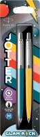 Parker Jotter Originals Kugelschreiber | Glam Rock Collection | Peacock Blue & Sunshine Yellow | Blaue Tinte | 2 Stück
