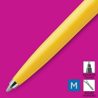 Parker Jotter Originals Collection-Kugelschreiber | Klassisches gelbe | mittelfeine Schreibspitze | Blaue Tinte