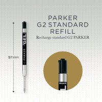 Parker Gelstifteminen | mittlere Schreibspitze (0,7 mm) |...