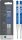 Parker Gelstifteminen | mittlere Schreibspitze (0,7 mm) | blaue QUINK Tinte | 2 Stück