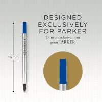 Parker Ersatzminen für Tintenroller | feine Spitze |...