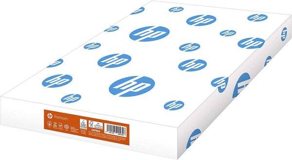 HP Kopierpapier Premium CHP 860: 80 g, A3, 500 Blatt, extraglatt, weiß - Intensive Farben, scharfes Schriftbild