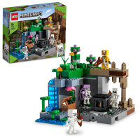 LEGO 21189 Minecraft Das Skelettverlies, Set mit...