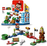 LEGO 71360 Super Mario Abenteuer mit Mario – Starterset, interaktive Figur und Bauspiel