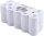 Exacompta 41806E 10er Pack Kassenrollen, 1-lagig Offset(holzfrei) standard, Breite: 57mm, Länge 6,5m, ideal für Tischrechner, 60g/m² extra-weiß für Tischrechner und Rechenmaschinen