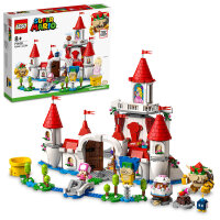 LEGO 71408 Super Mario Pilz-Palast – Erweiterungsset, Spielzeug zum kombinieren mit Starterset, Zeitblock mit Figuren, Geschenk zu Weihnachten