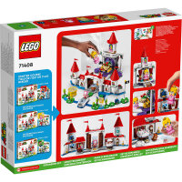 LEGO 71408 Super Mario Pilz-Palast – Erweiterungsset, Spielzeug zum kombinieren mit Starterset, Zeitblock mit Figuren, Geschenk zu Weihnachten