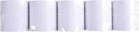 Exacompta 7670120V 10er Pack Kassenrollen, 1-lagig Offset(holzfrei) standard, Breite: 76mm, Länge 40m, Durchmesser Kern 12mm, 60g/m², extra-weiß für Kassen Kassenrolle