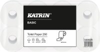 8 Rollen Toilettenpapier Katrin Basic Toilet 250,...