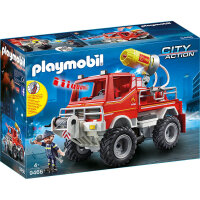 PLAYMOBIL City Action 9466 Feuerwehr-Truck mit Licht- und...
