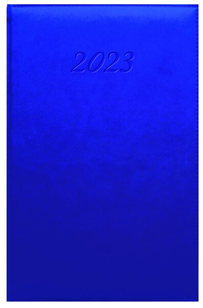 Quo Vadis Daily 24 Brand Lavendelblau 2023: Die Terminkalender : Schreibtischformate