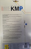 KMP Etiketten 190 x 61mm 100 St. 25 Blatt