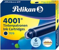 Pelikan 301184 Tintenpatronen 4001 TP/6, 6-er Pack,...